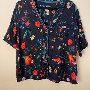 Floral Button-Up Shirt